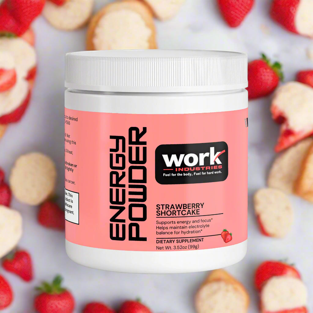 Energy Powder (Strawberry Shortcake)