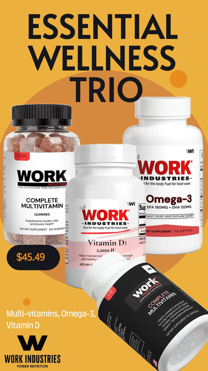 Essential Wellness Trio (Gummy Multi)